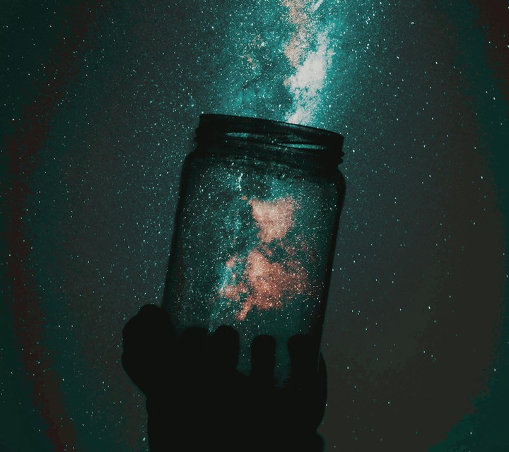 beautiful view of sky at night