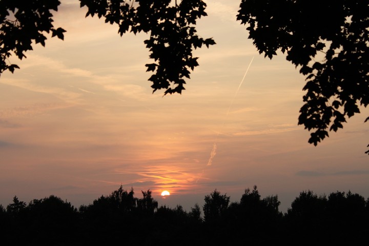 orange sunset