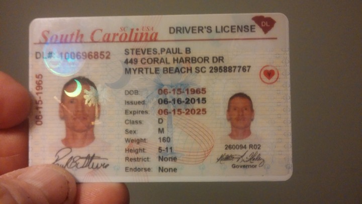 driver licence