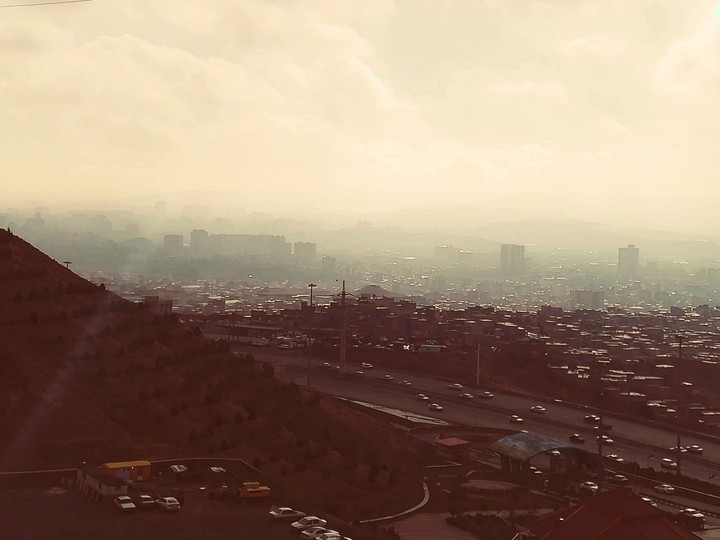 Foggy Tabriz