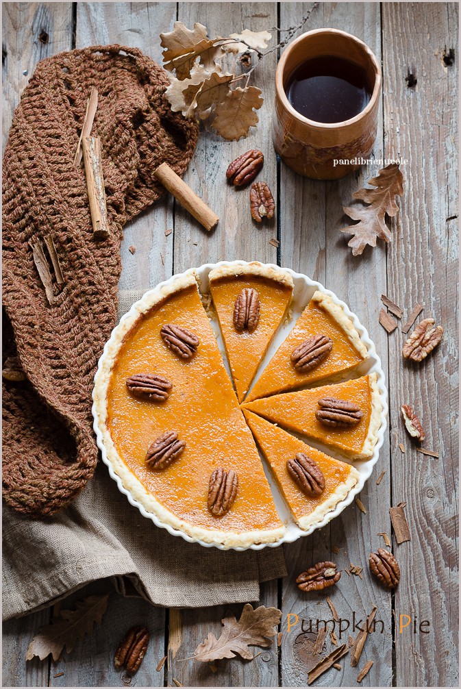 PUMPKIN AND WALNUT PIE