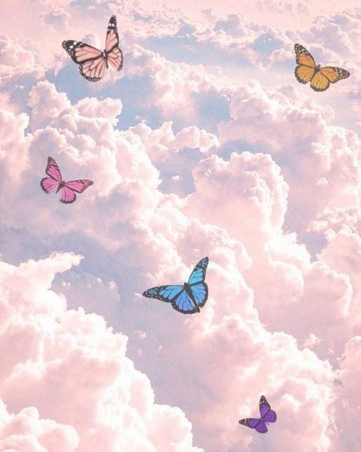 like a butterfly