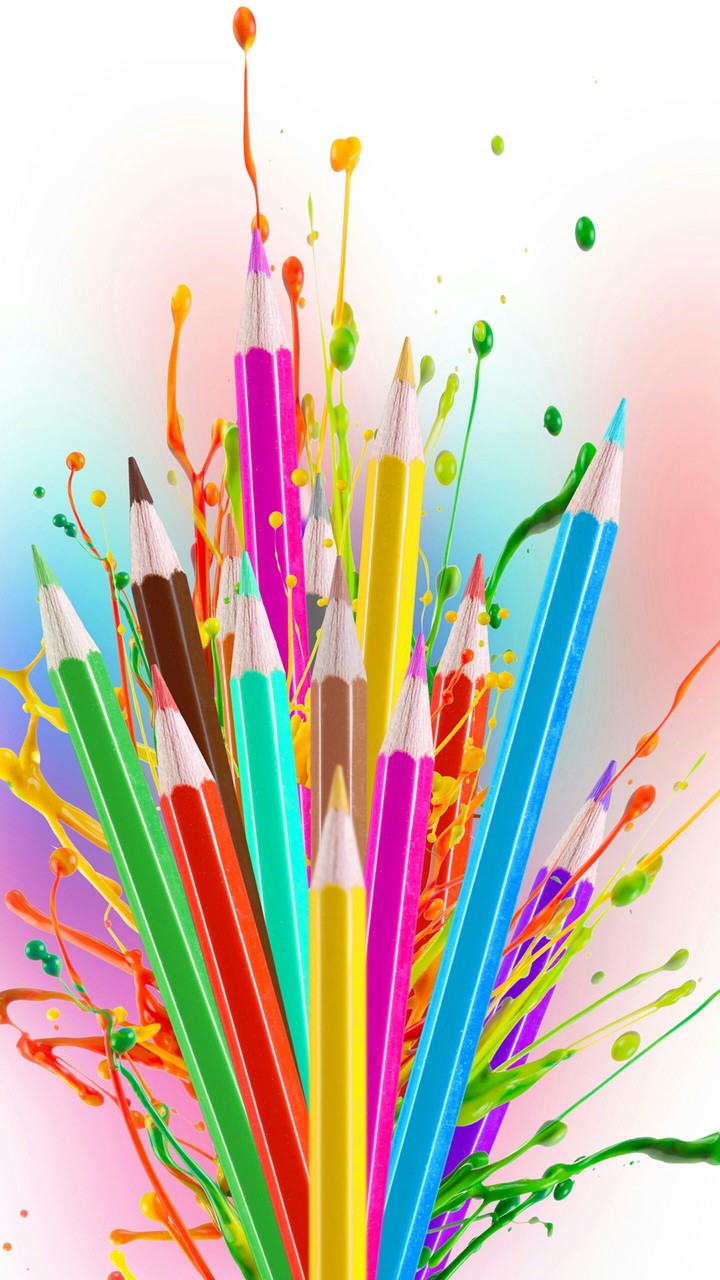 Colorful pencils
