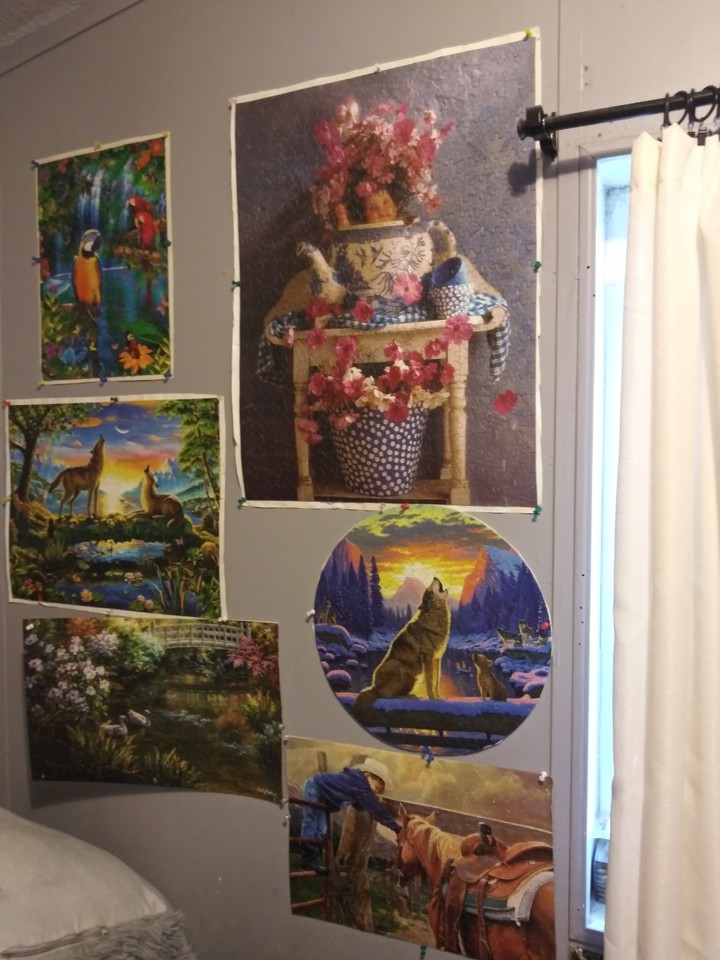 ANOTHER WALL OF PUZZLES