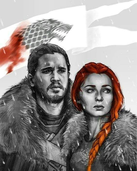 sansa& jon