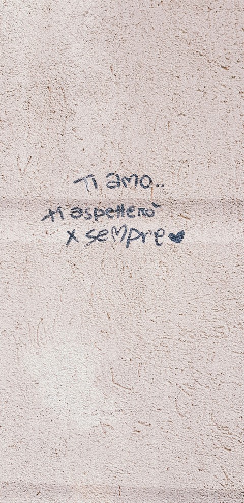 On the wall