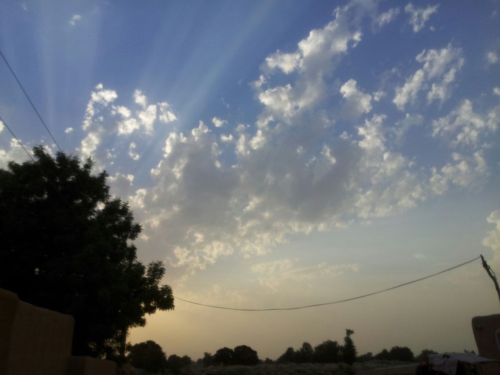 sun set