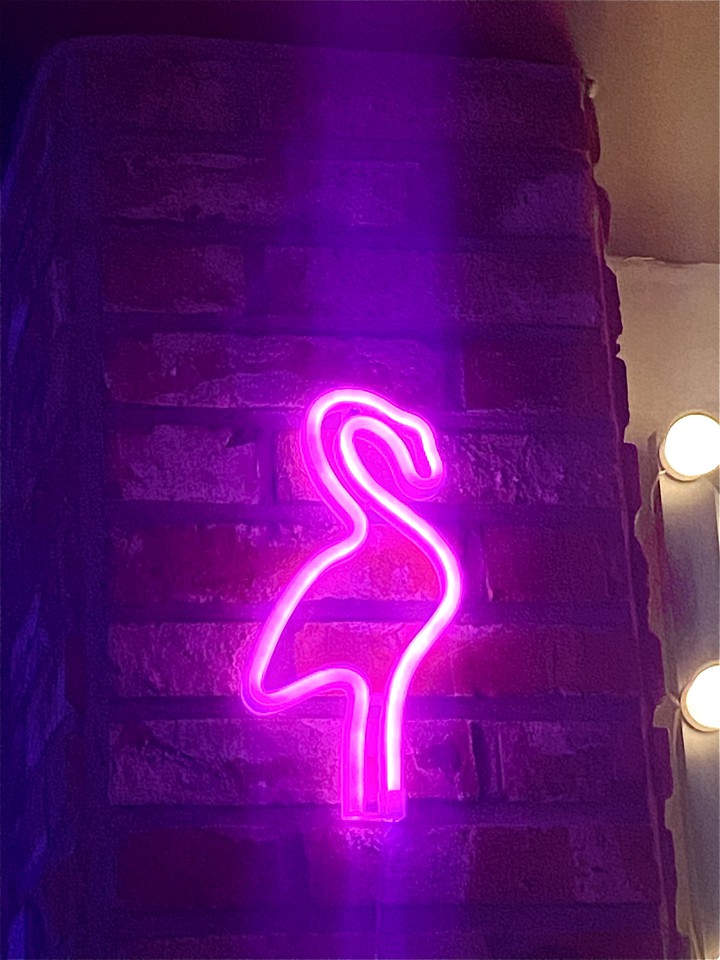 purple neon