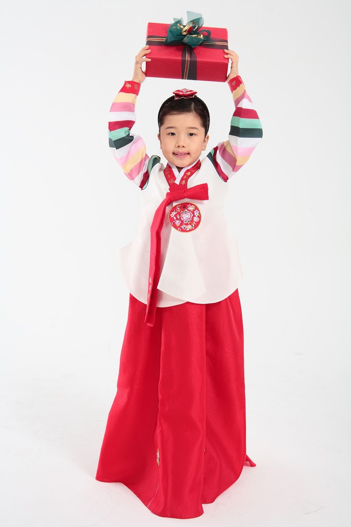 Family in Korean Dress