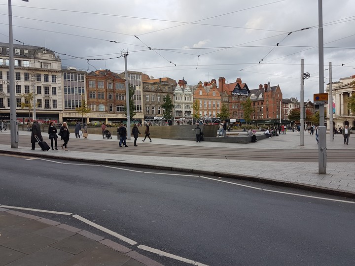 Nottingham town square