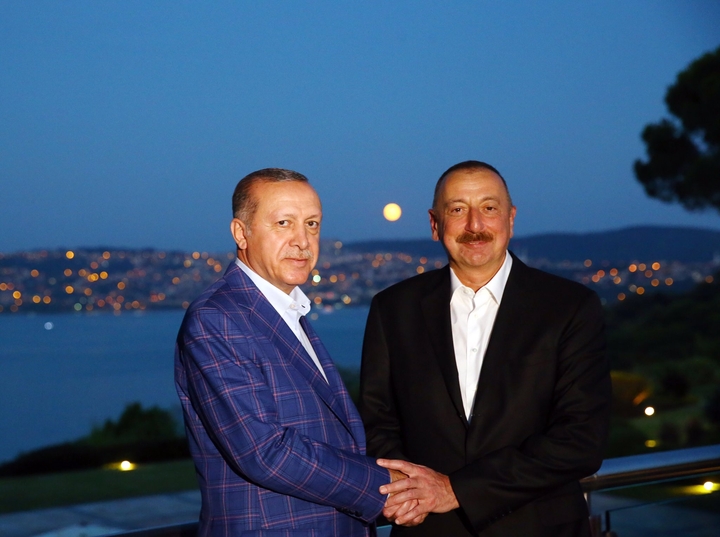 Recep Tayyip Erdoğan ve İlham Aliyev