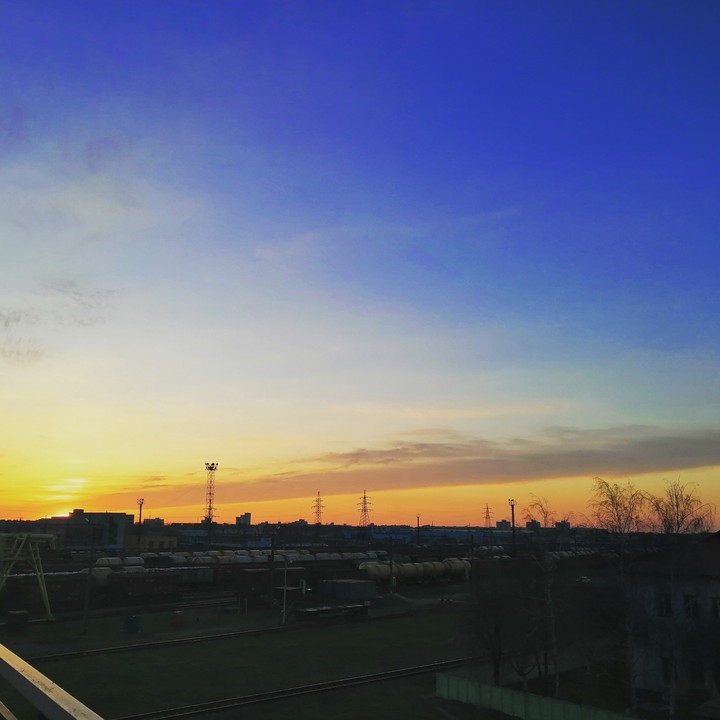 закат