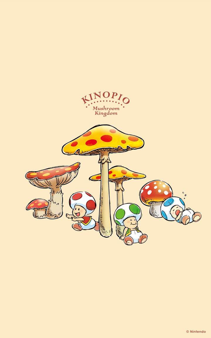 Mushroom Kingdom Kinopio (Vertical)