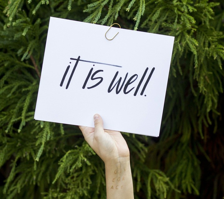 it is well