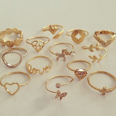 Gold Rings
