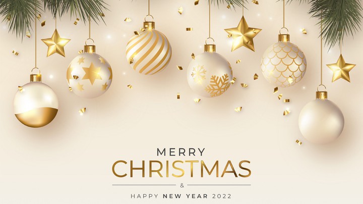 MERRY CHRISTMAS - HAPPY NEW YEAR 2022