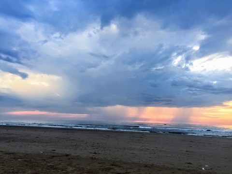 The rain is coming