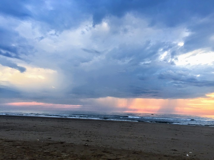 The rain is coming