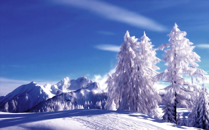 Winter art