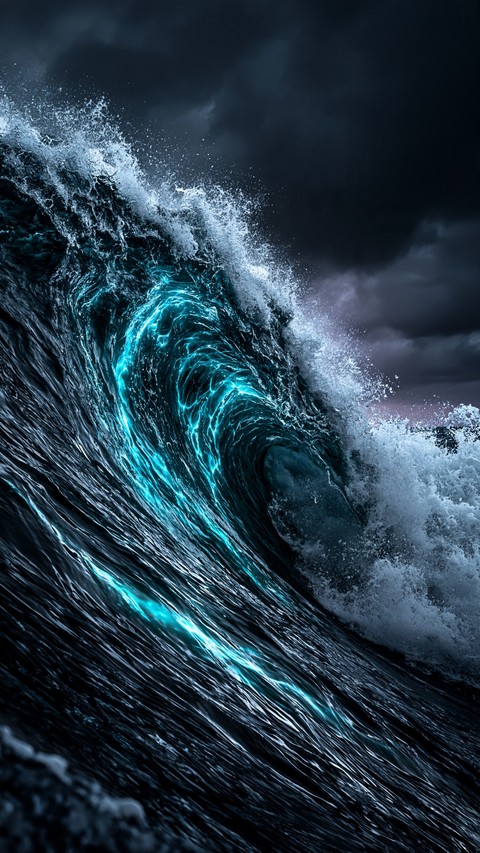 шпалери storm, tsunami