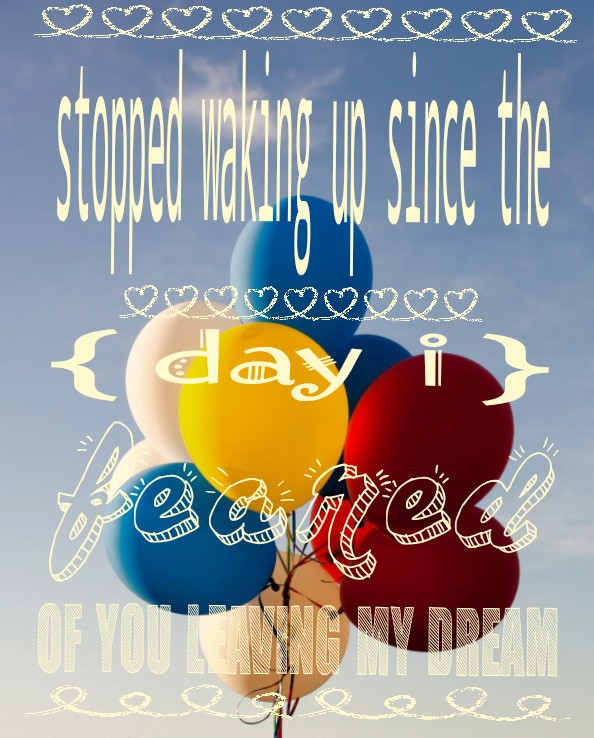 won't let go....