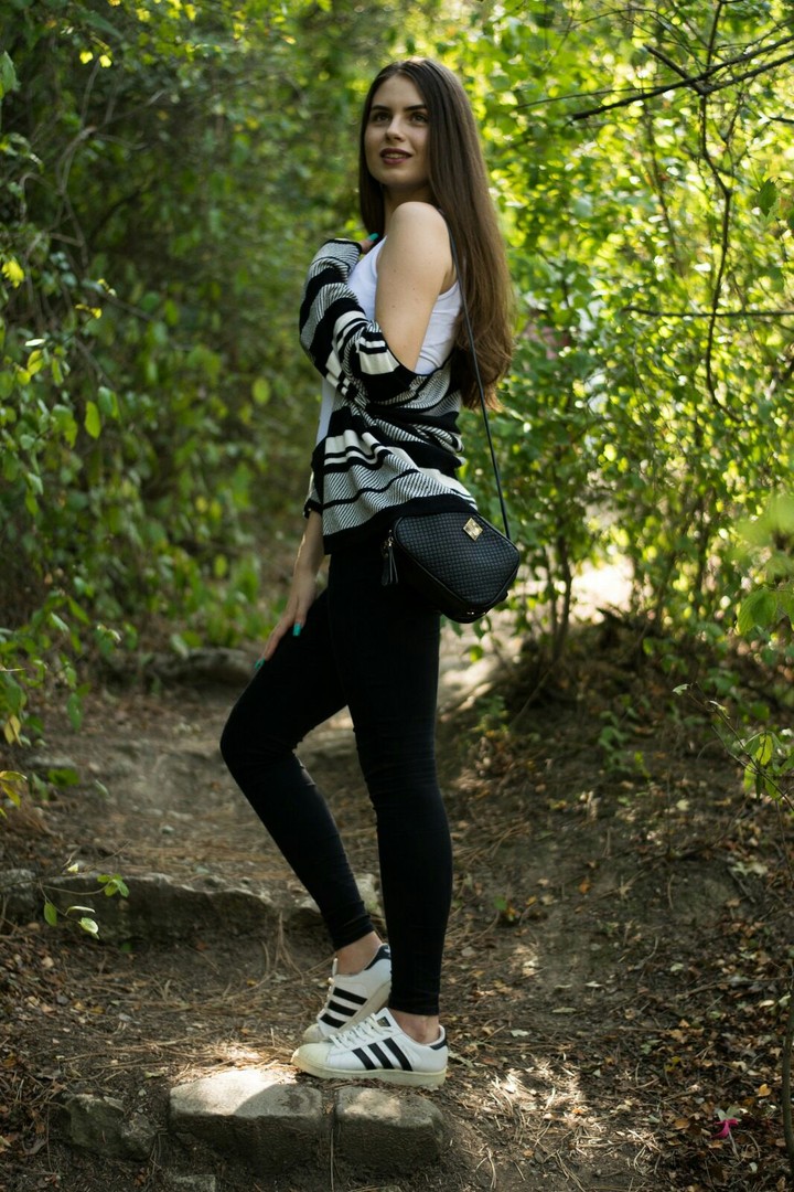 girl in the woods