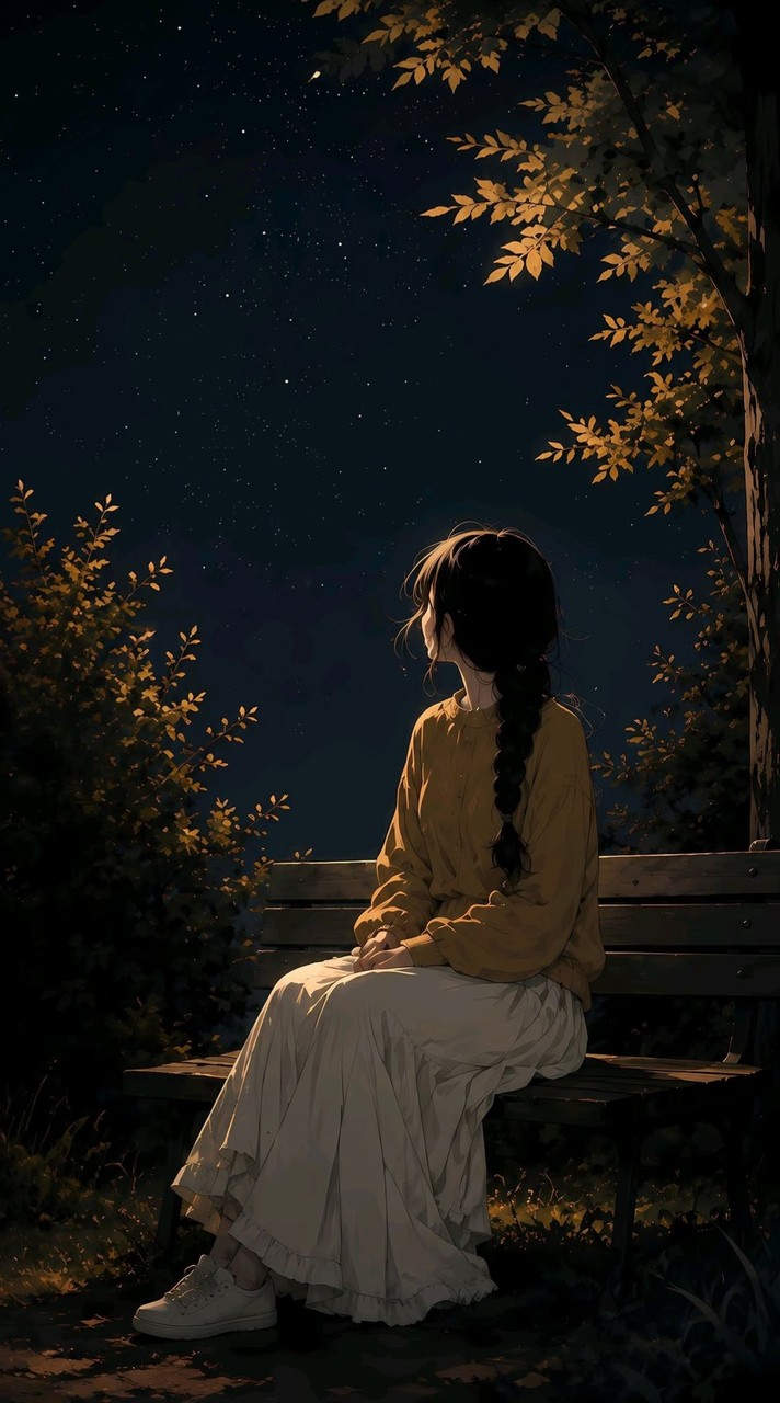 tapety evening, moonlight