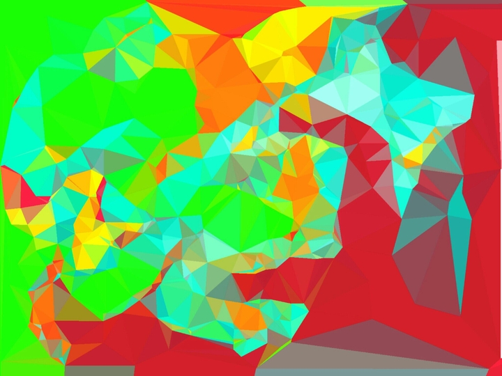 Colorido.