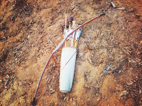 Bow with arrow