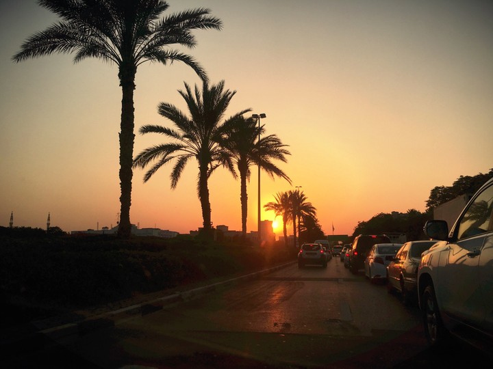 beautiful sun set