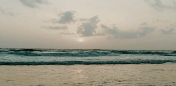 Beach in the evening