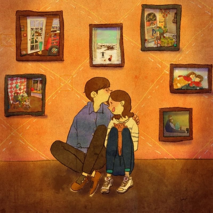 a kiss