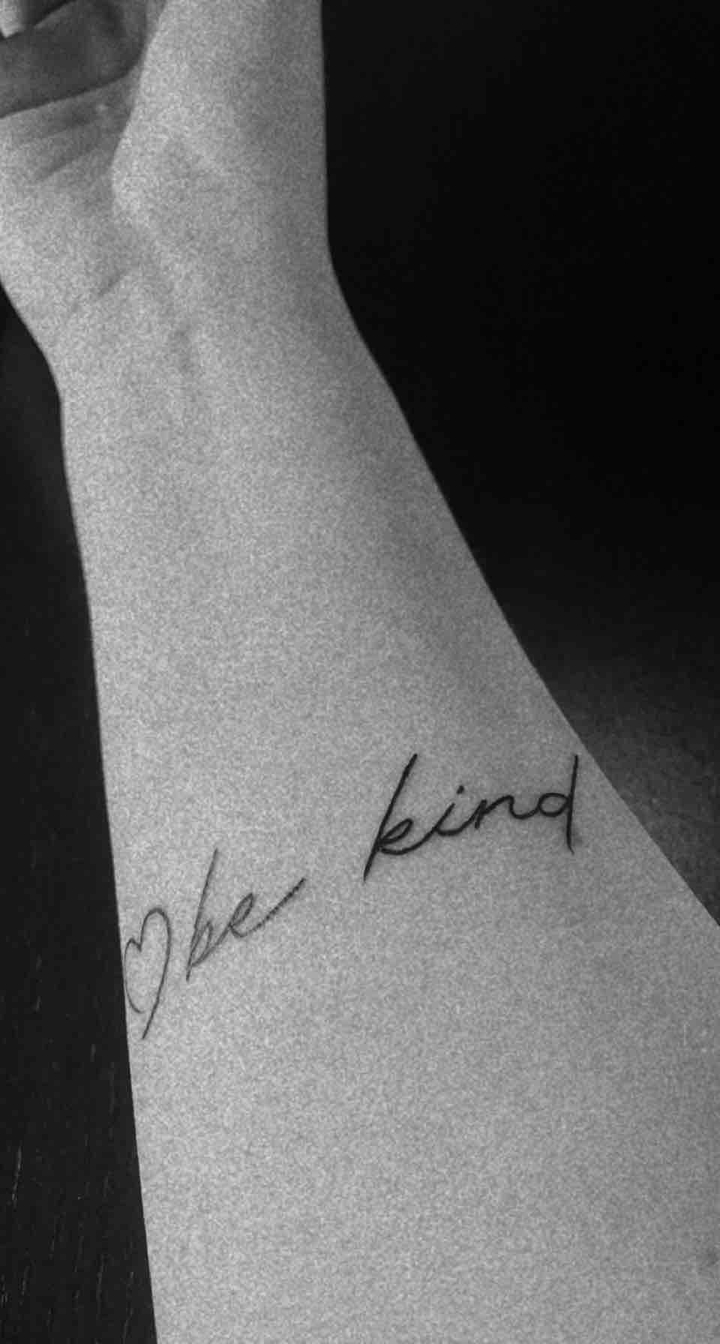 a very important message… be kind to every body your meeting