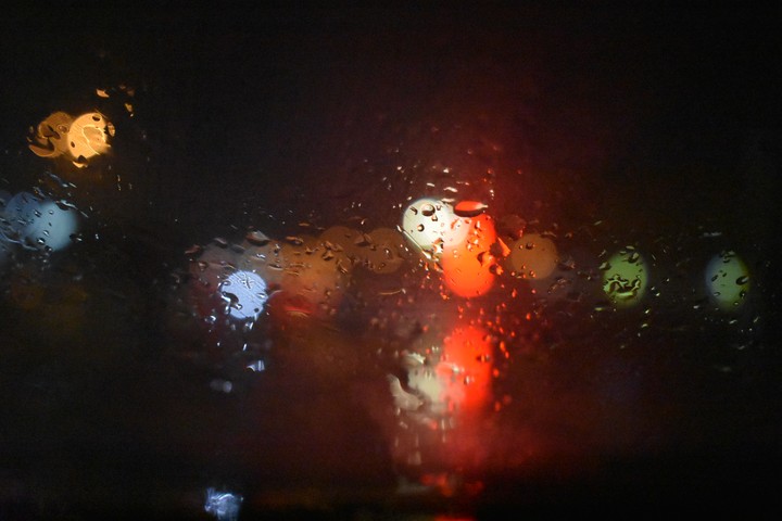Rain night