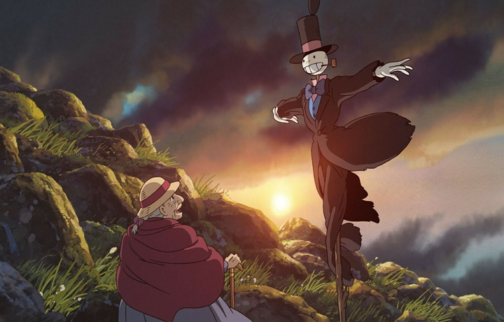 Anime--- Howl's Moving Castle(Ходячий Замок)
