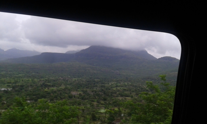 Out of window