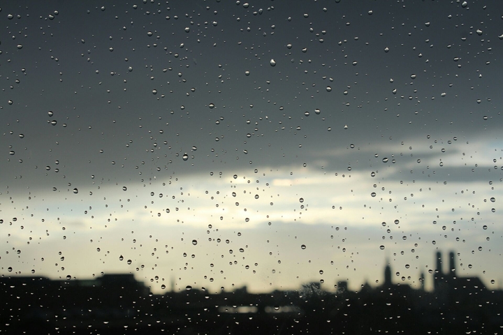 Rainy Day In Munich.