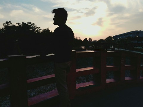 ya it's me ... japanese park chandigarh