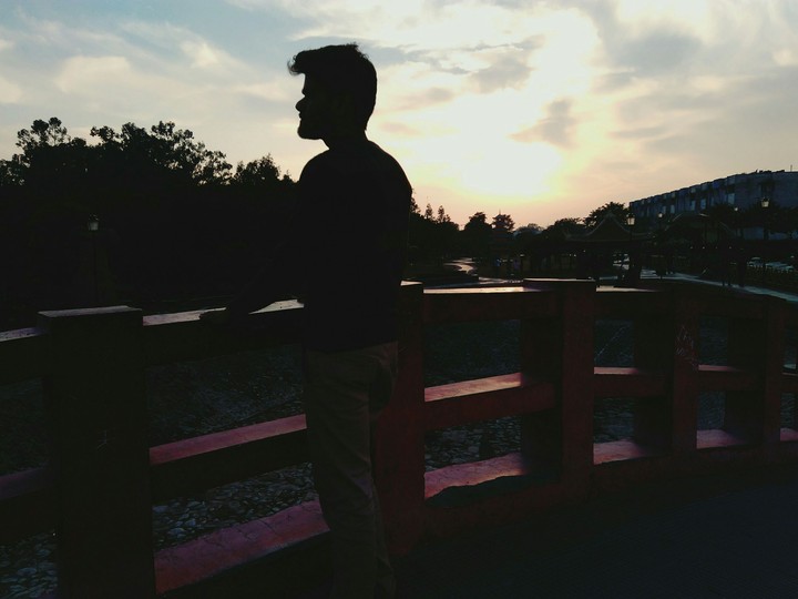 ya it's me ... japanese park chandigarh