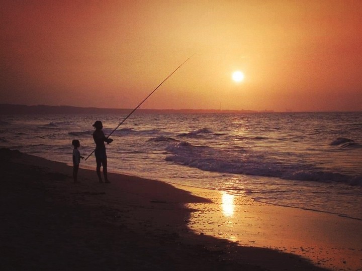 pêche a la mer
