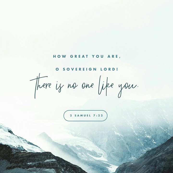 2 Samuel 7:22