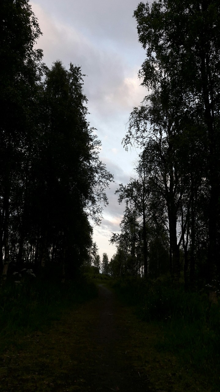 a Little way