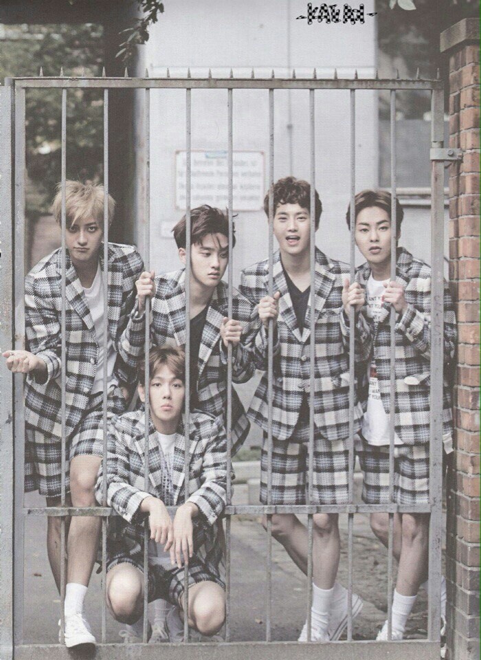 - tao & kyungsoo & joonmyun & minseok & baekhyun.