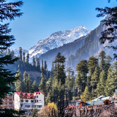 peaceful Himalayas.