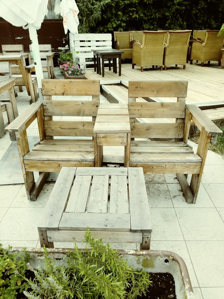 chairs and table