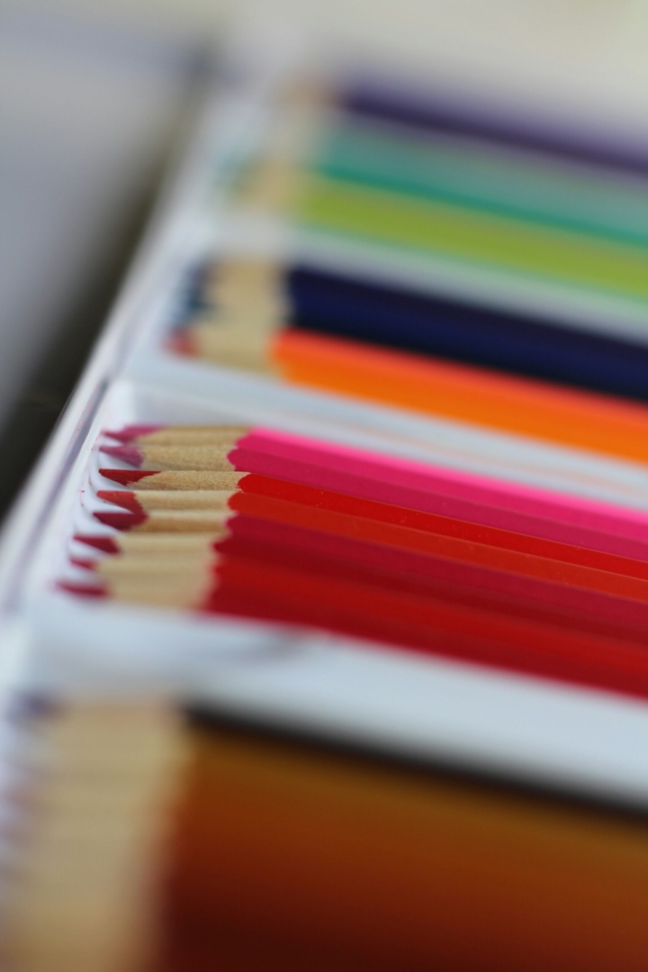 colour pencils