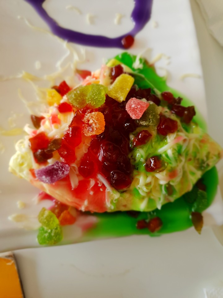 pizza ice cream slice