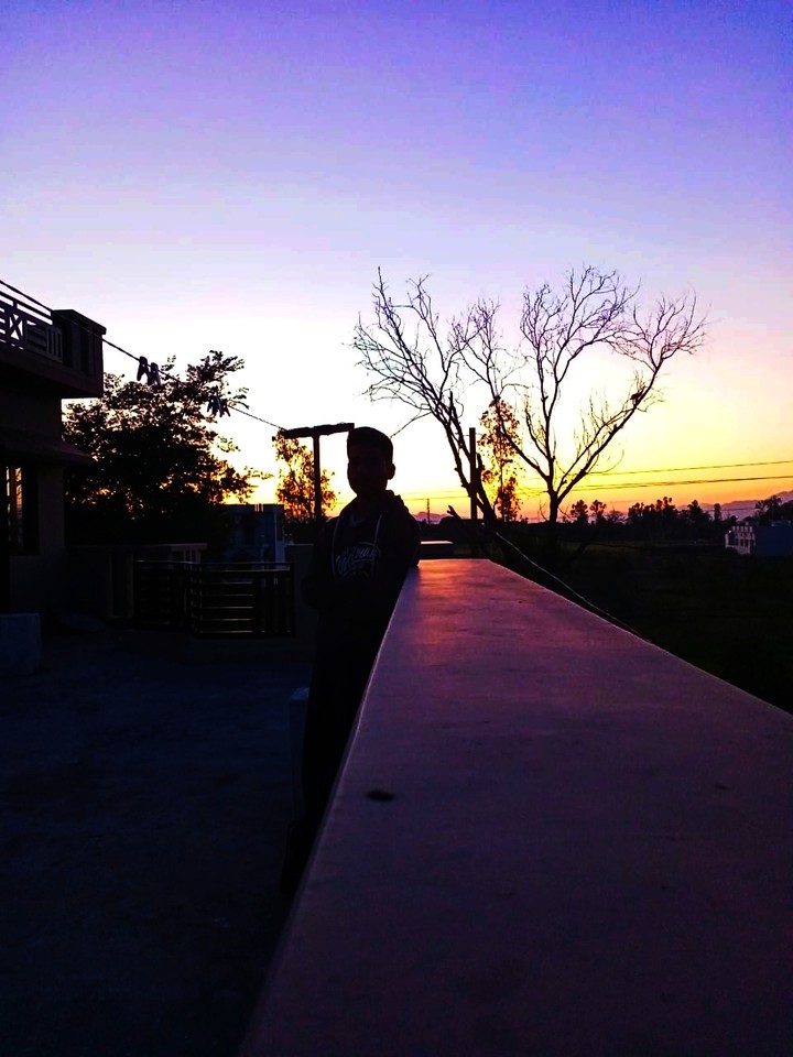 sunset..