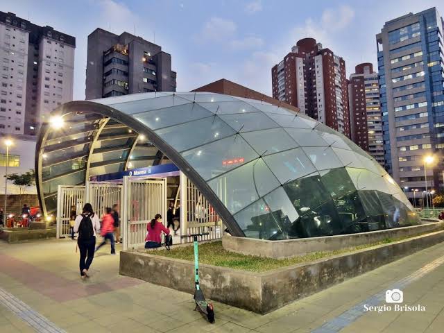 São Paulo, My City - Moema Subway Station,  Late Afternoon
