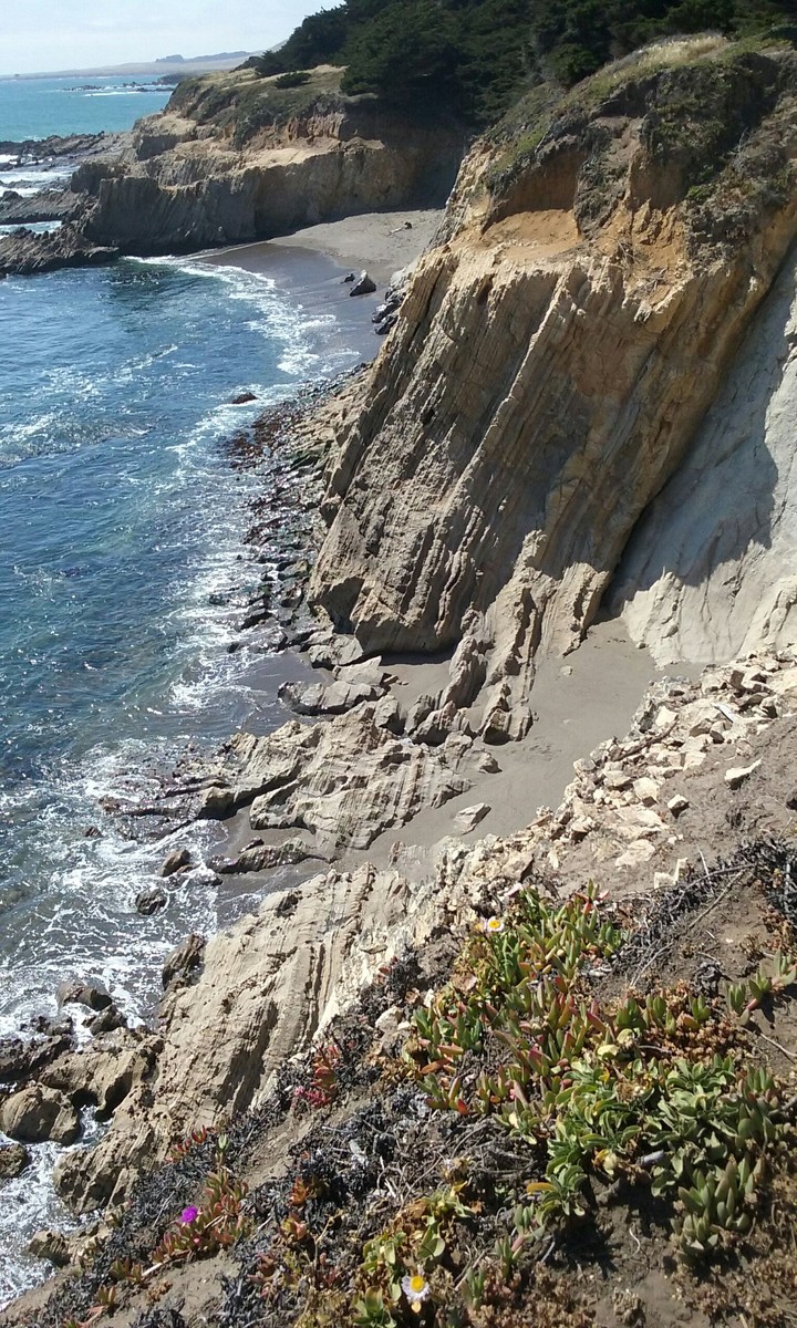 ocean cliff